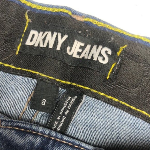 COMFORT STRETCH WAIST BLEEKER SHAPING SKINNY DKNY JEANS 8/29x29 😊 - Picture 2 of 12